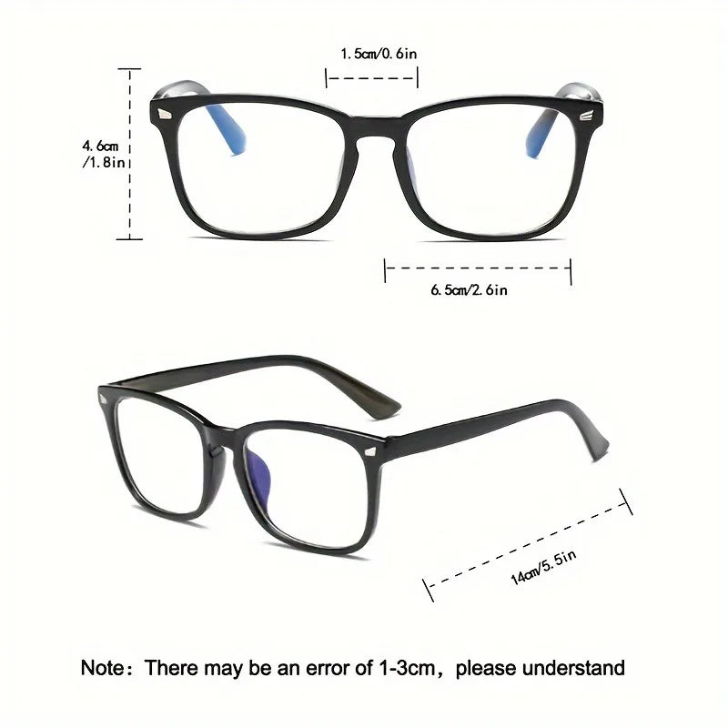 Lightweight Full Frame Glasses for Everyday and Casual Wear