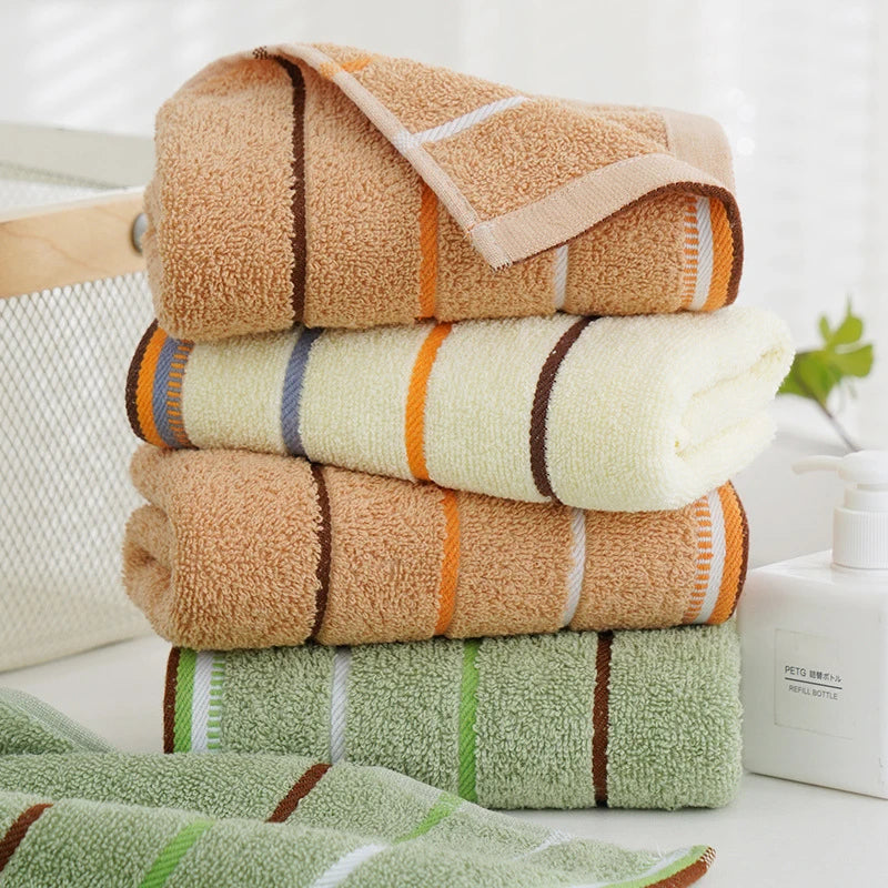 100% Cotton Thickened Hand Towel For Face And Hair Absorbent