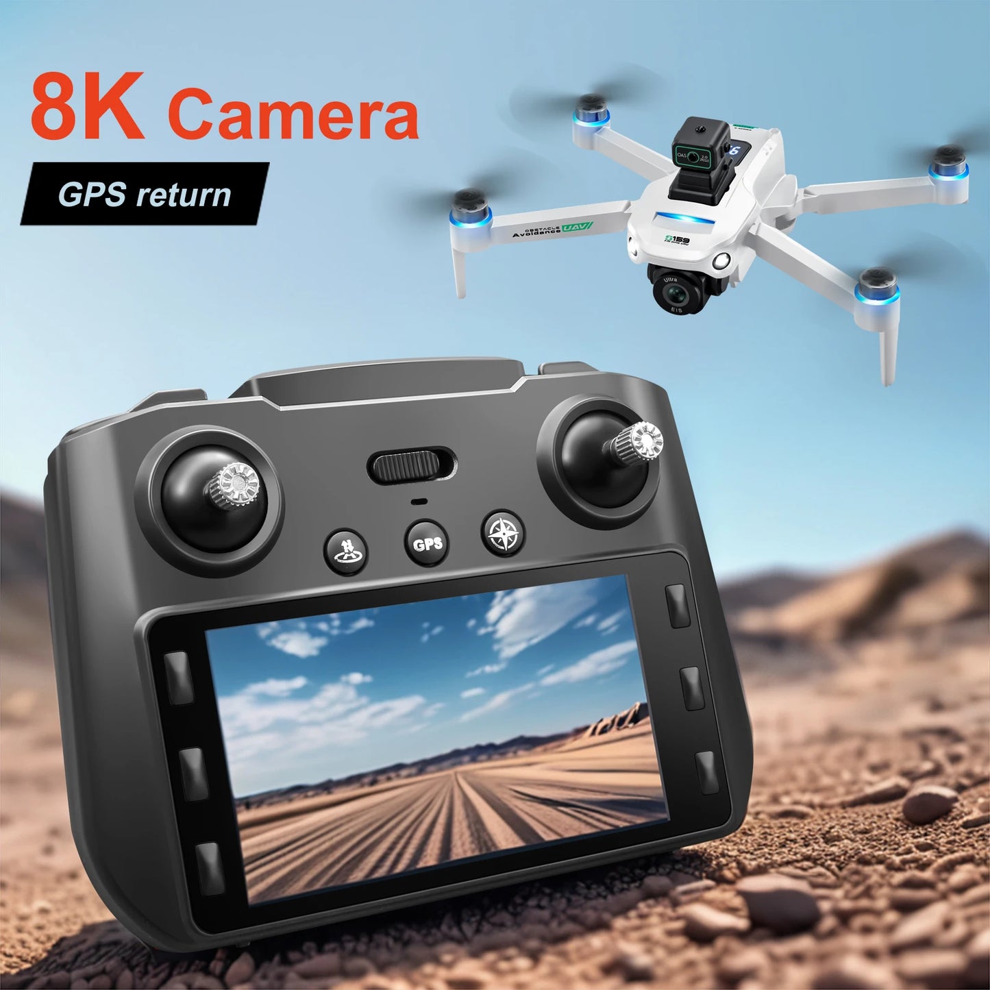 Znlyrion GPS Brushless Drone With Dual Camera And 5G Transmission