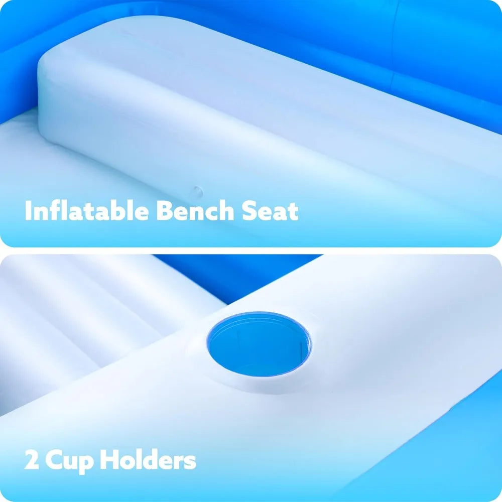 Joyfy Family Inflatable Pool For Backyard Water Parties