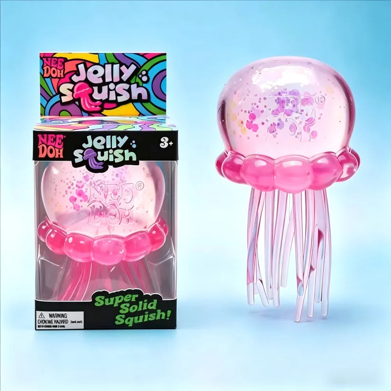 Nee Doh Jellyfish Squishy Toy Fidget Stress Relief