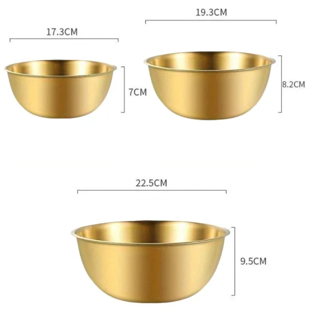 Stainless Steel Mixing Bowl With Scale