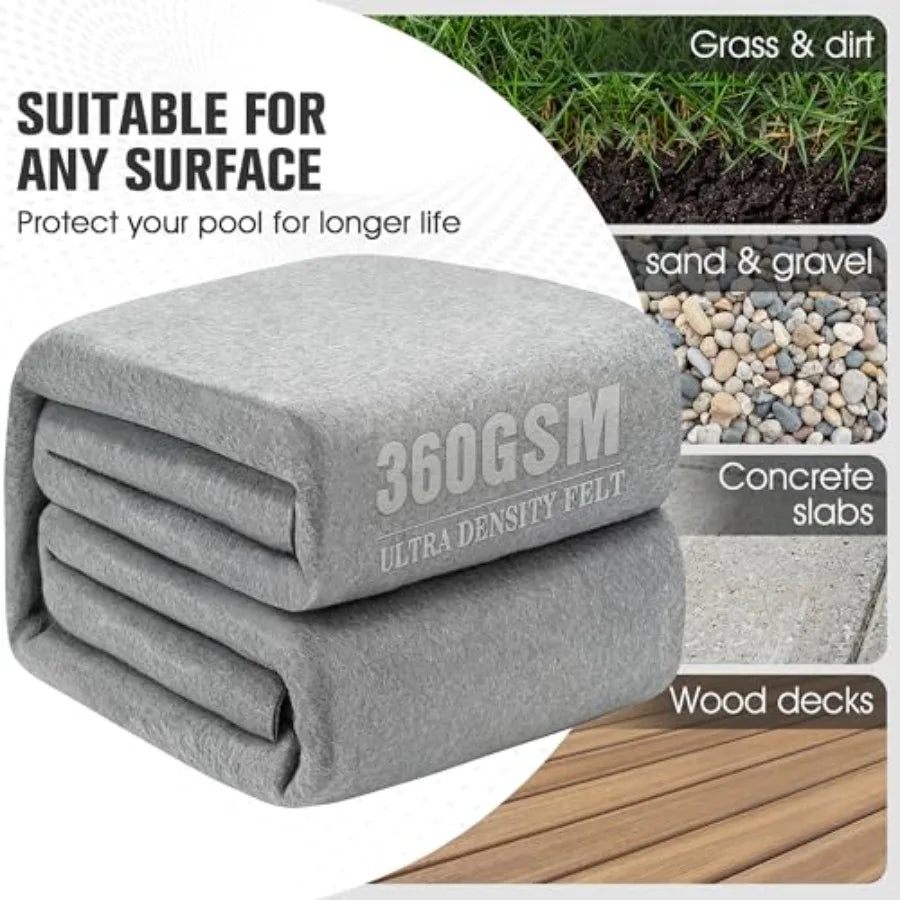 Polyethylene Liner Pad For Above Ground Pools Heavy Duty Protection