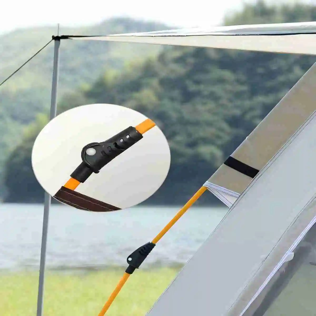 Pakicetus Outdoor Automatic Quick-Opening Tent With Two Windowless Doors