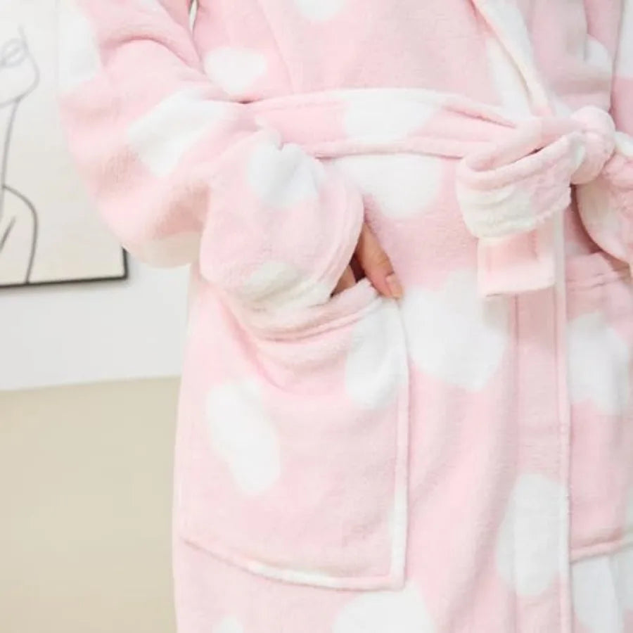 Women's Premium Fleece Bathrobe