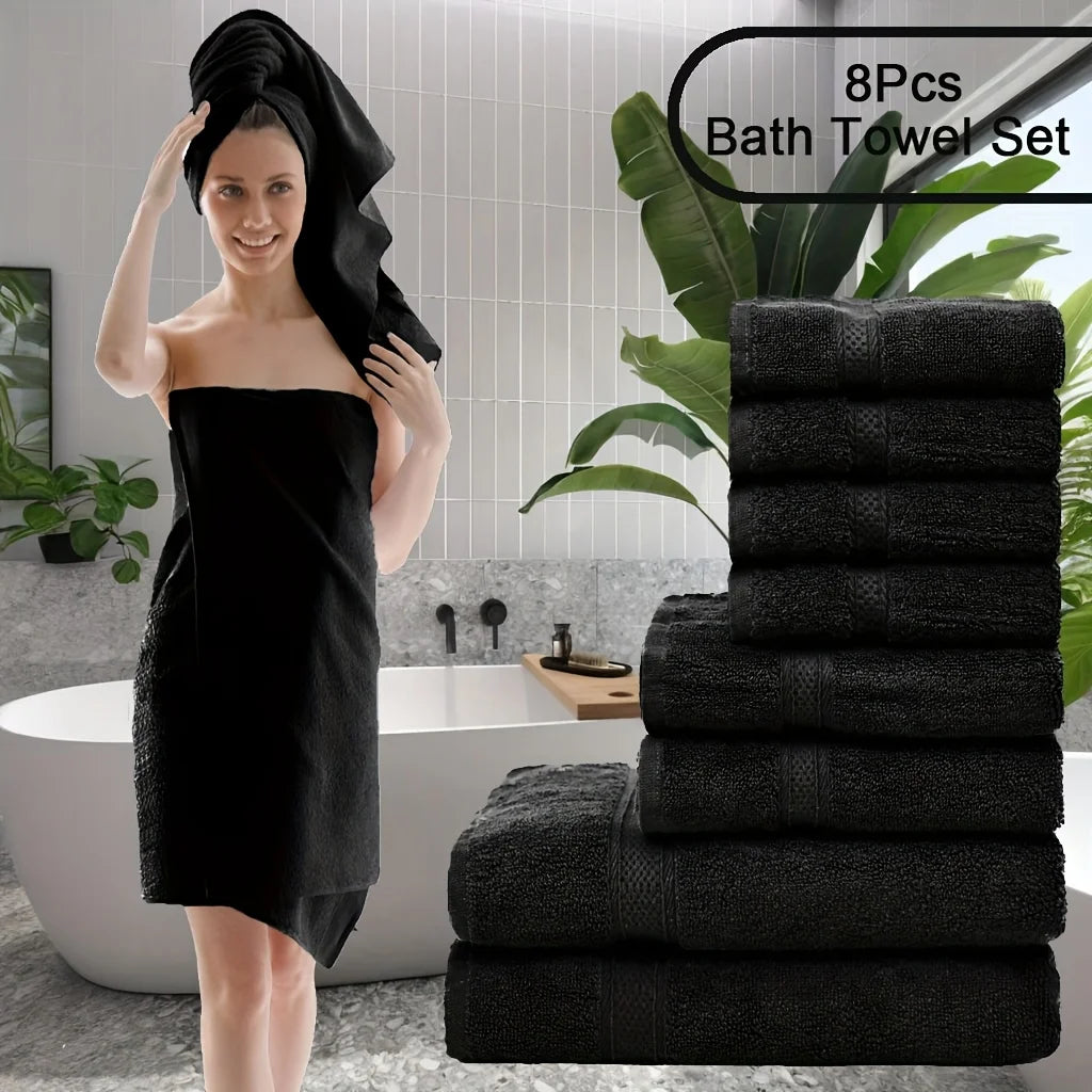 UTOPANTICA Premium Towels Set 8 Towels 600 GSM