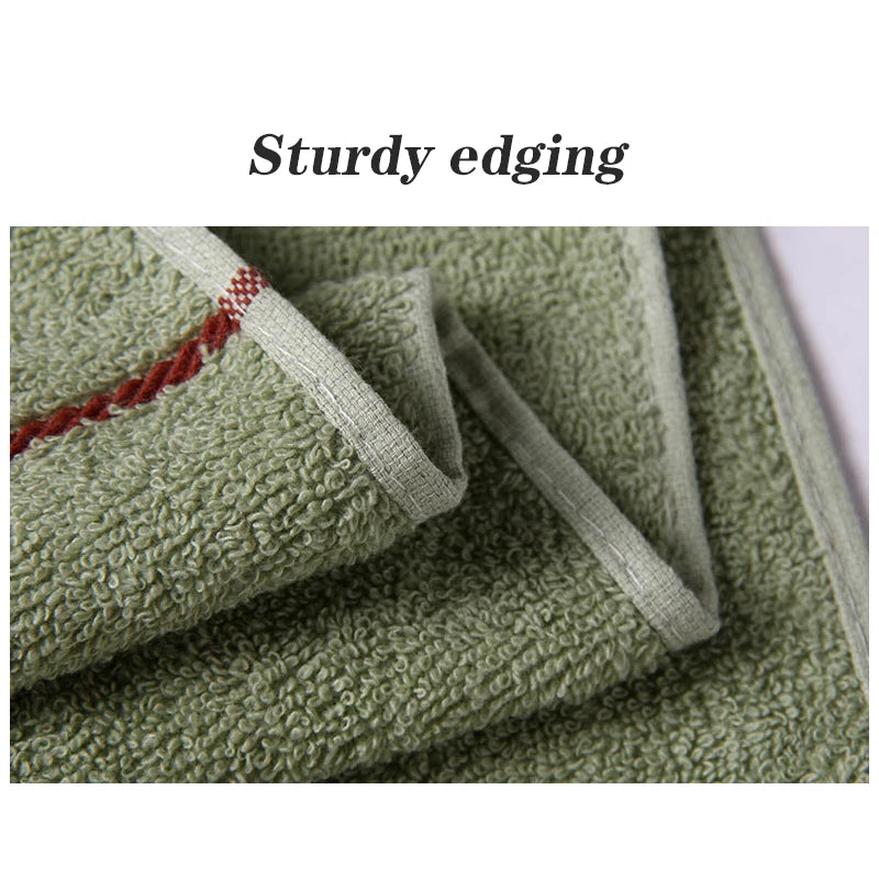 100% Cotton Thickened Hand Towel For Face And Hair Absorbent