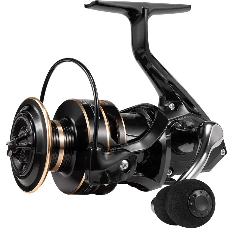 J-BARZILLAI Fishing Spinning Reel Max Drag High Speed Gear Ratio Five To One