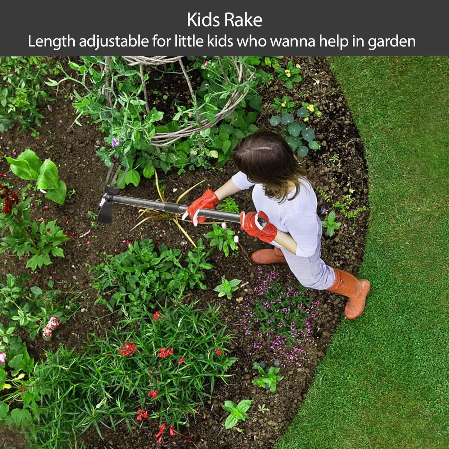 Heavy Duty Garden Hoe And Cultivator Two In One Tool