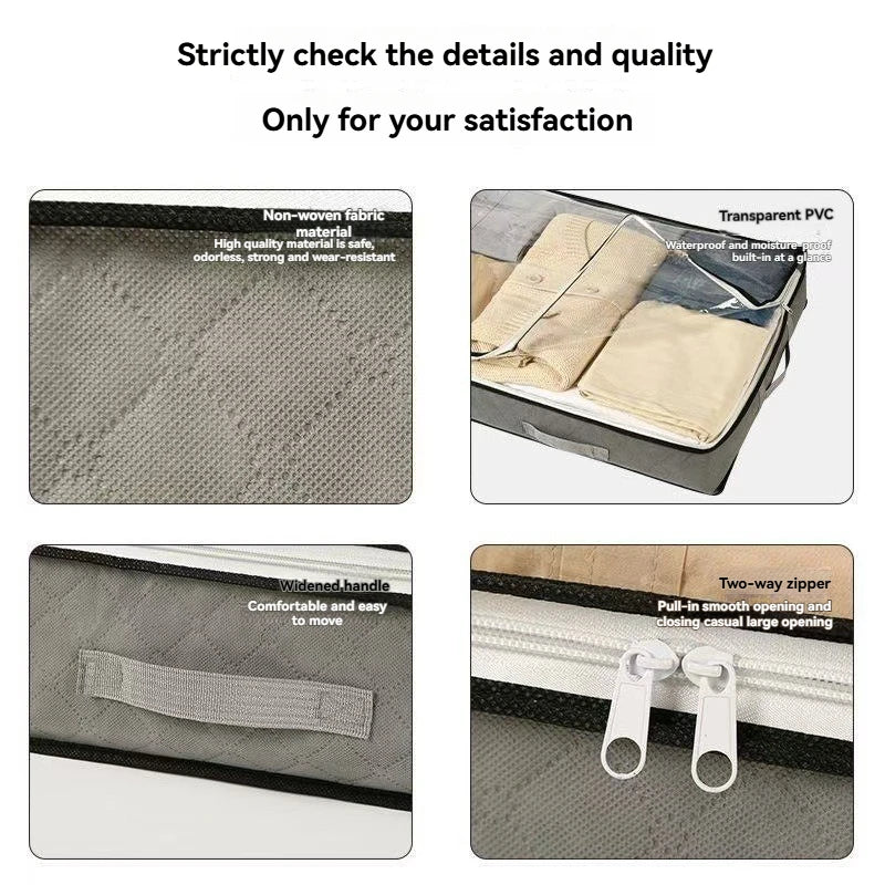Thickened Large Under Bed Storage Box For Clothes And Quilts