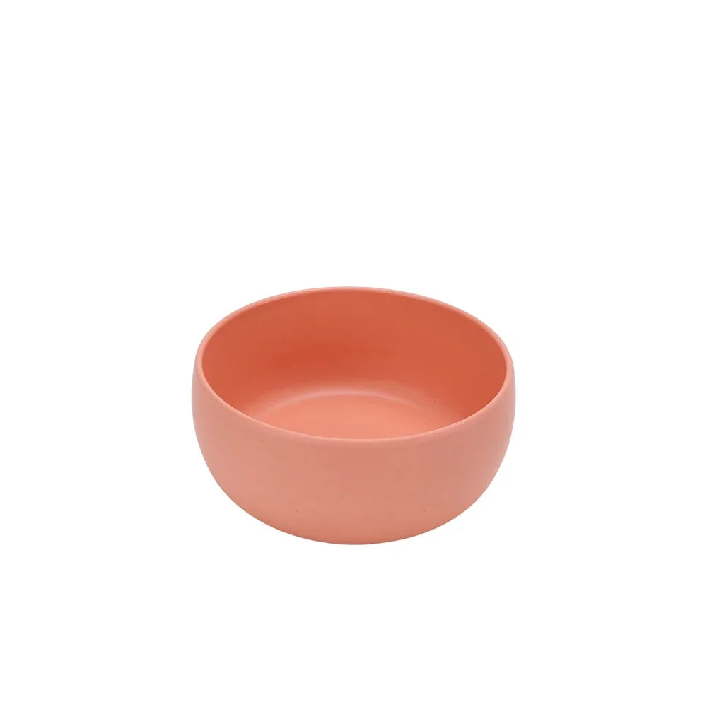Bamboo Melamine Serving Bowl Chips and Dip, Eco Friendly, Durable