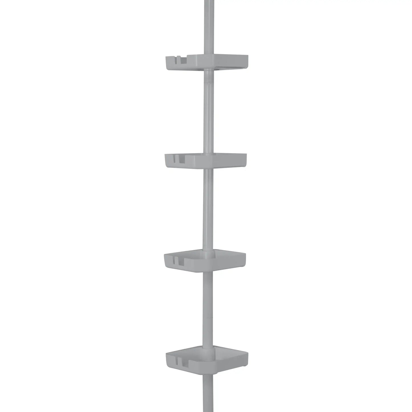 4 Tier Corner Shower Organizer Caddy With Tension Mount