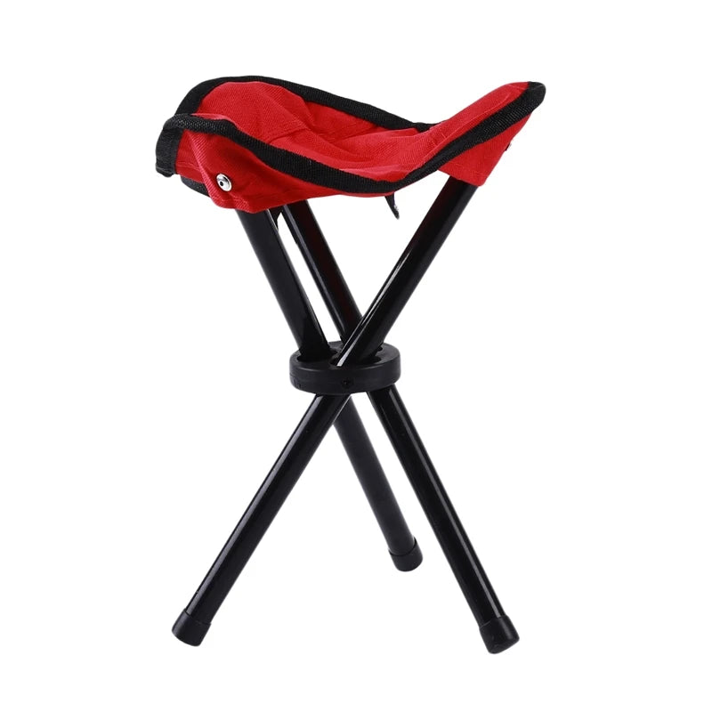 Outdoor Folding Triangular Stool For Camping And Hiking