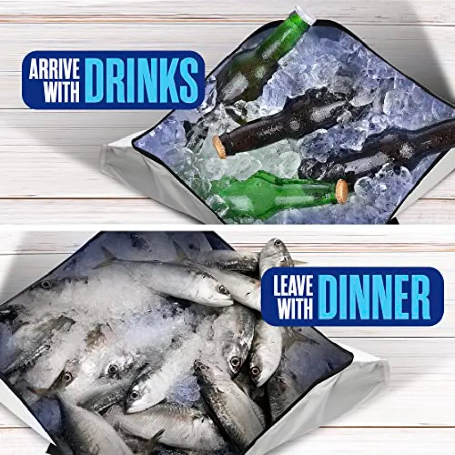 Waterproof Fish Bag and Cooler for Kayak Transport and Weighing