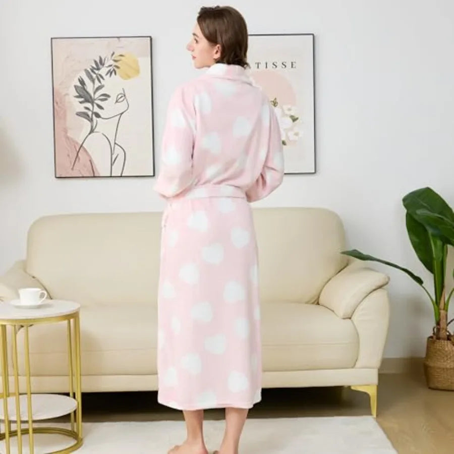 Women's Premium Fleece Bathrobe