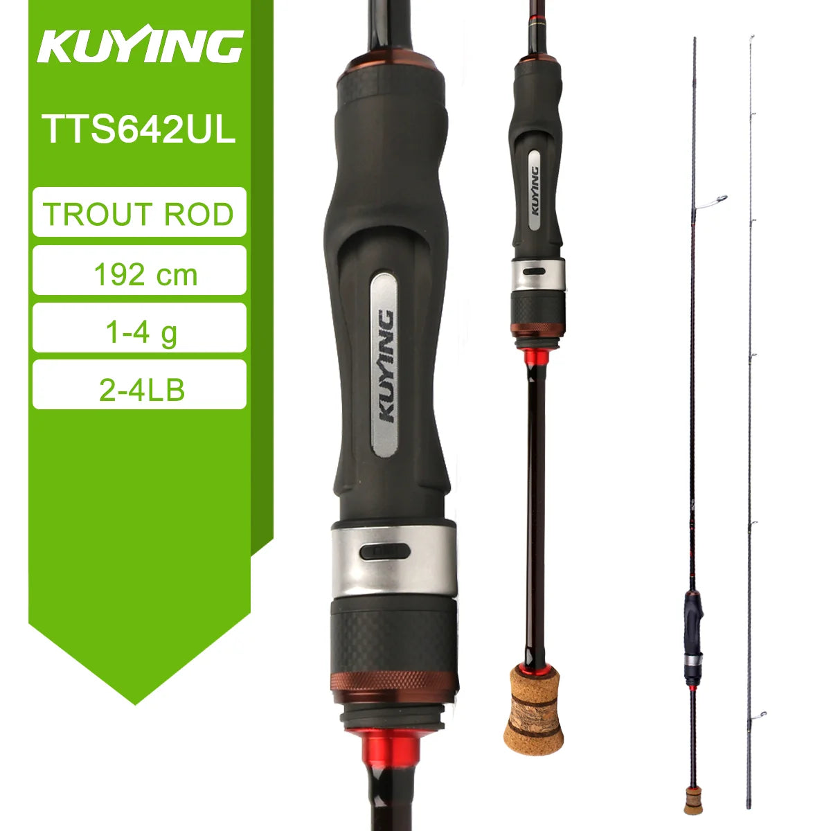 Spinning Casting Rod For Fishing Rods Pole Carbon 0.8-8g 1-8lb Parts Baitcaster