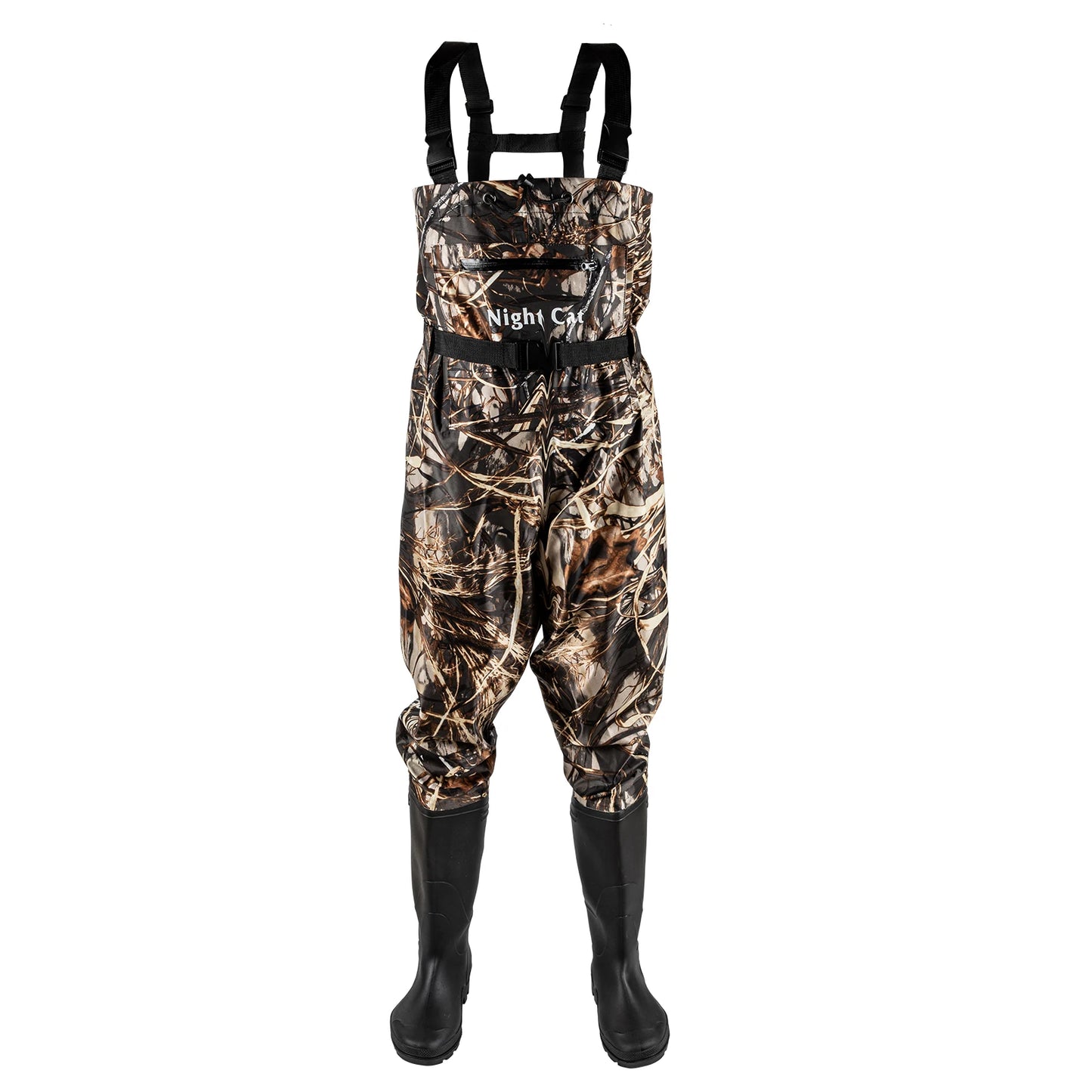 Night Cat Chest Waders Waterproof Bootfoot Belt For Men And Women
