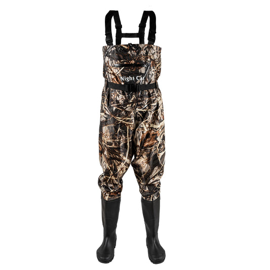 Night Cat Chest Waders Waterproof Bootfoot Belt For Men And Women