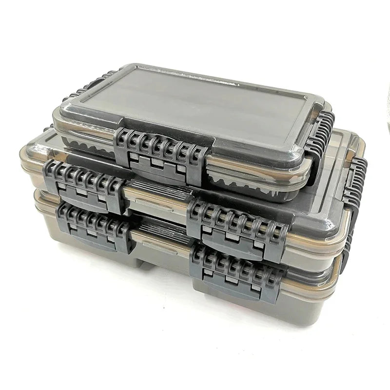 Waterproof Fishing Tackle Box Large Capacity Plastic Storage Case