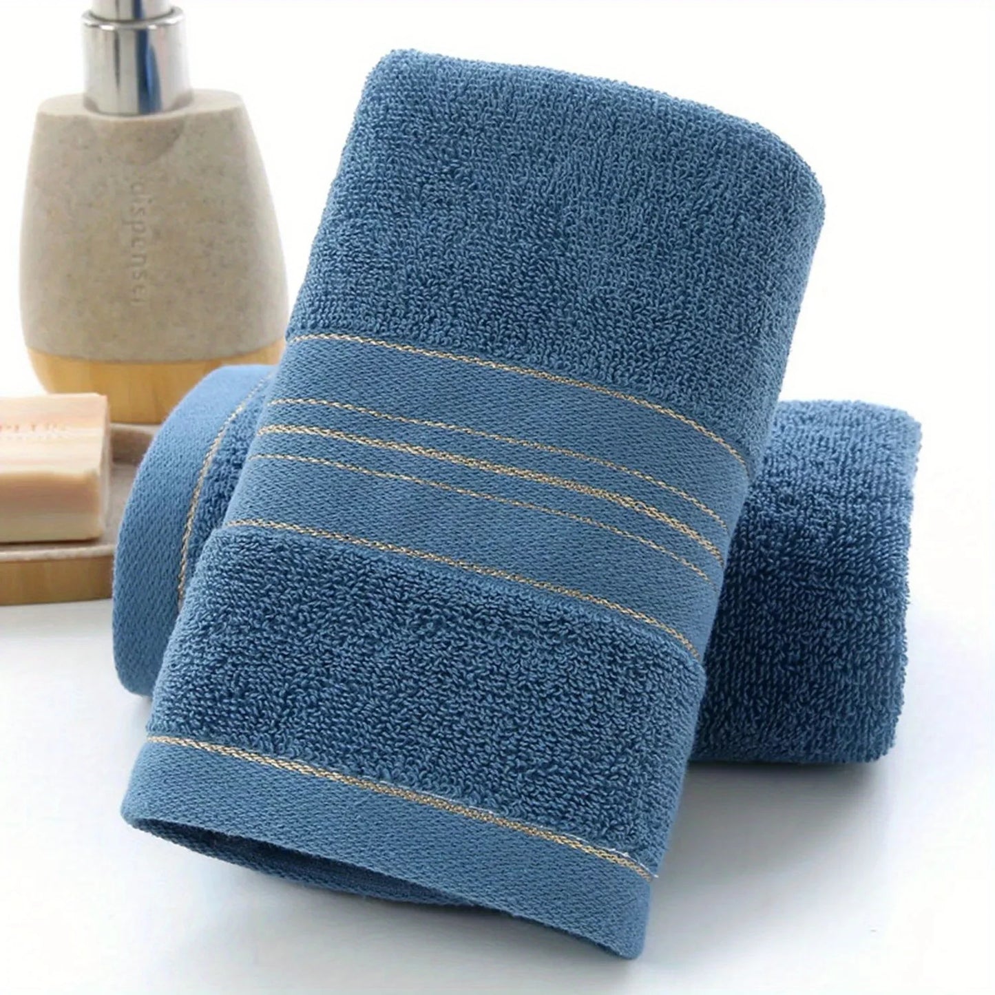 Pure Cotton Bath Towel Soft Absorbent Quick Dry Bathroom Towel