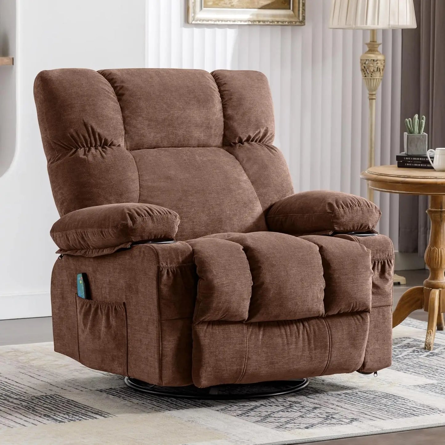 XIAOLANG Recliner Chair With Vibration Massage And Lumbar Heating