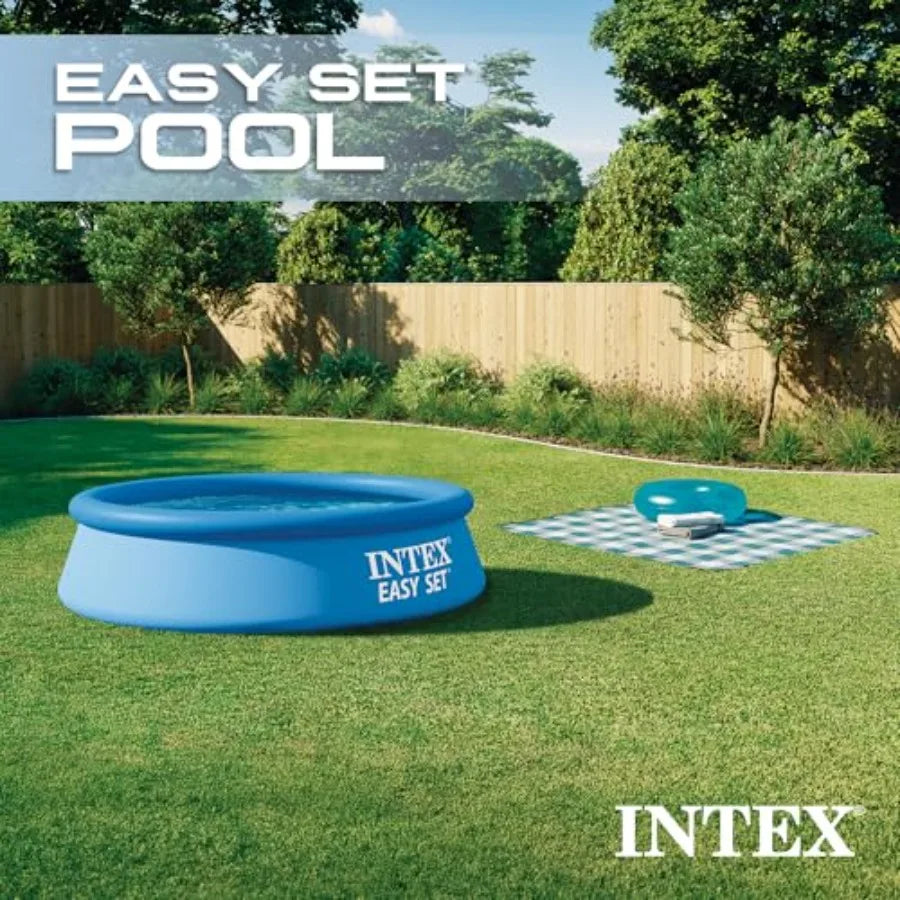 Easy Set Above Ground Round Inflatable Pool Pump Not Included