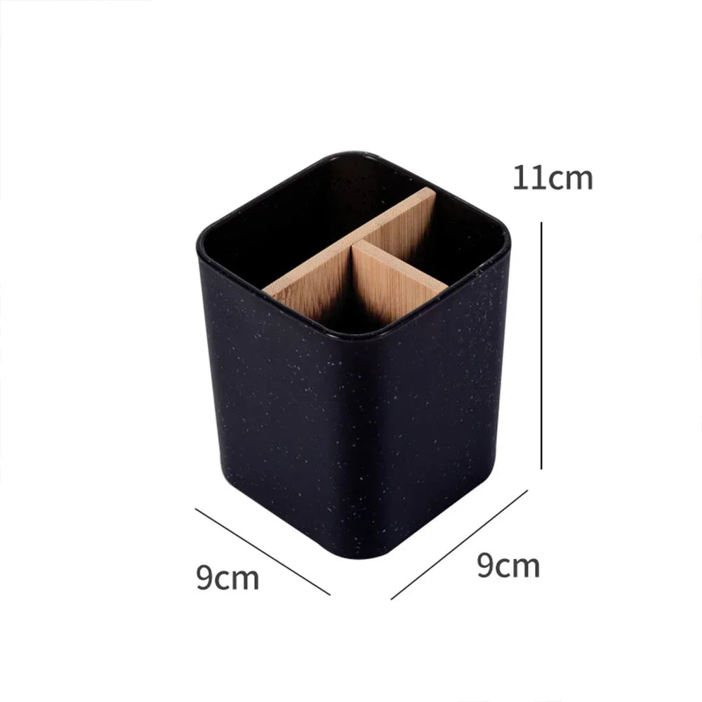 Bathroom Accessories Organizer Stand For Toothbrushes Razors Makeup Brushes