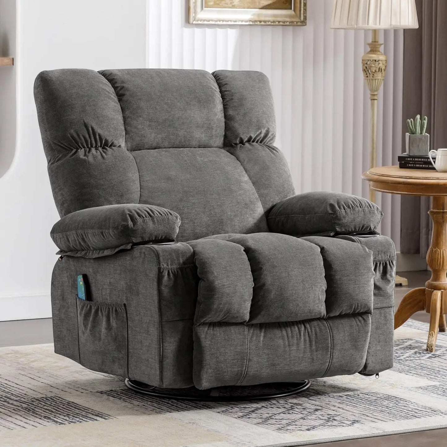 XIAOLANG Recliner Chair With Vibration Massage And Lumbar Heating