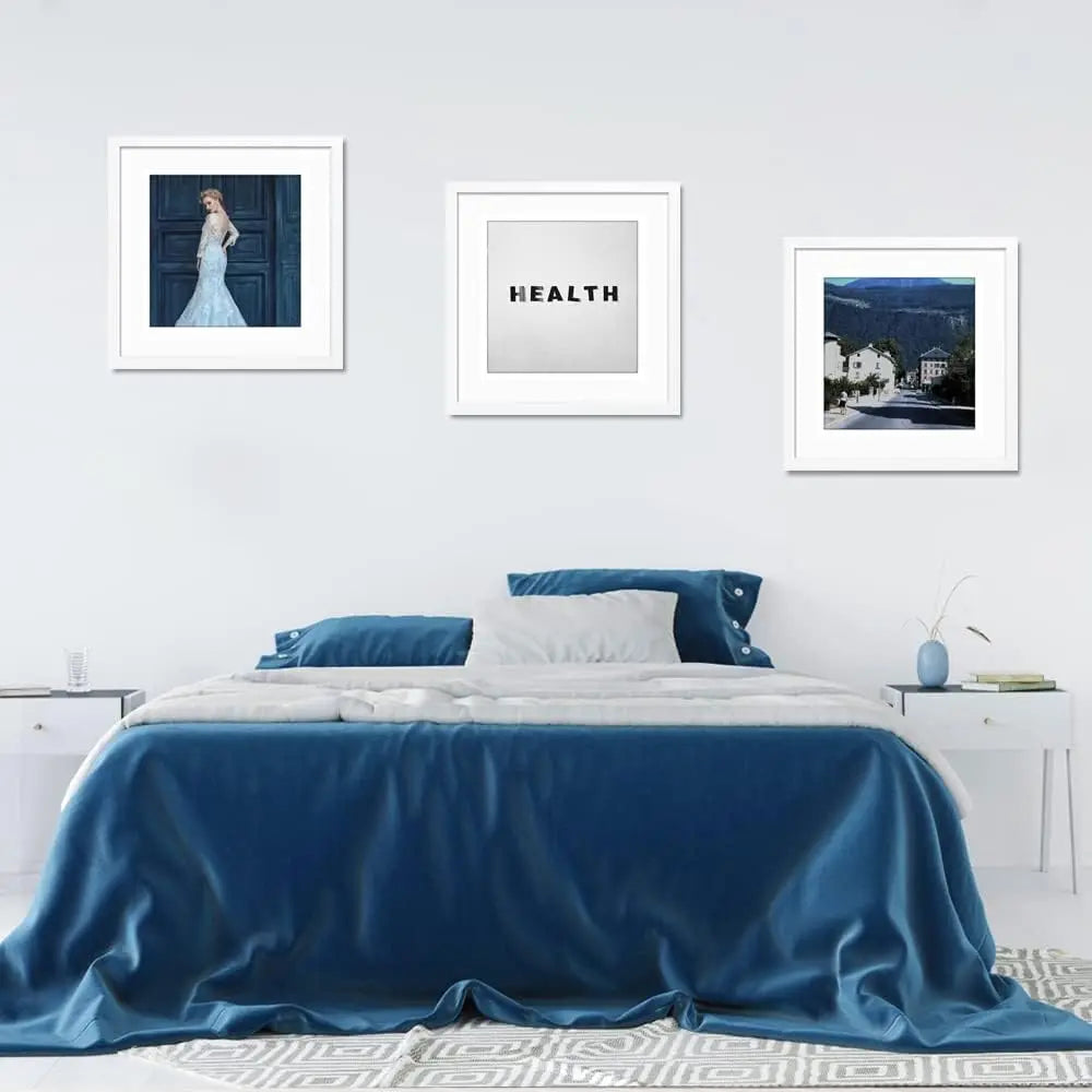 Bamboo Picture Frame For Wall Decor With Mat