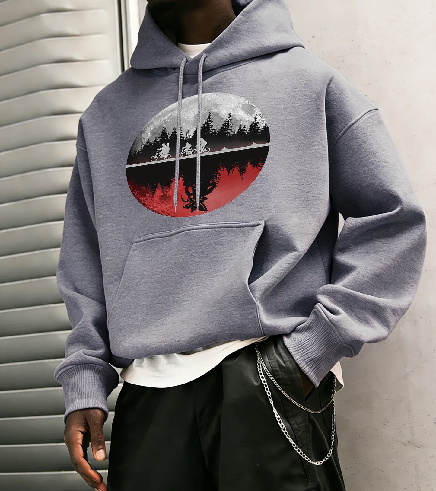 Bicycle Hoodies Pocket Loose fishing pocket Sweatshirt camping Long Sleeve Autumn Warm Fleece Clothing mountain biking Mt. hiking