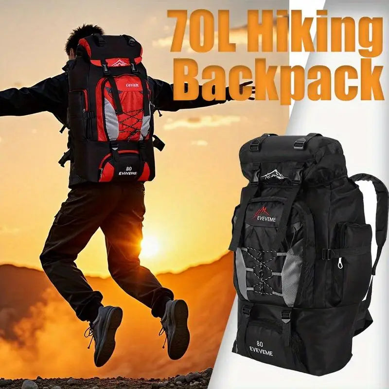 Sports Backpack For Hiking Camping And Travel Mountaineering