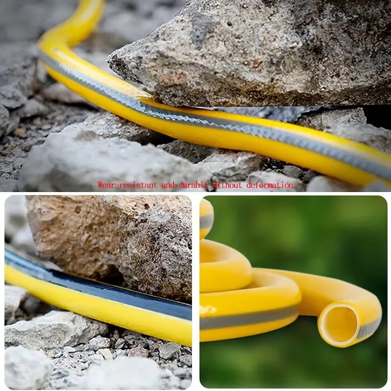 All-Season Leak-Proof Rubber Garden Hose For Home And Car Washing