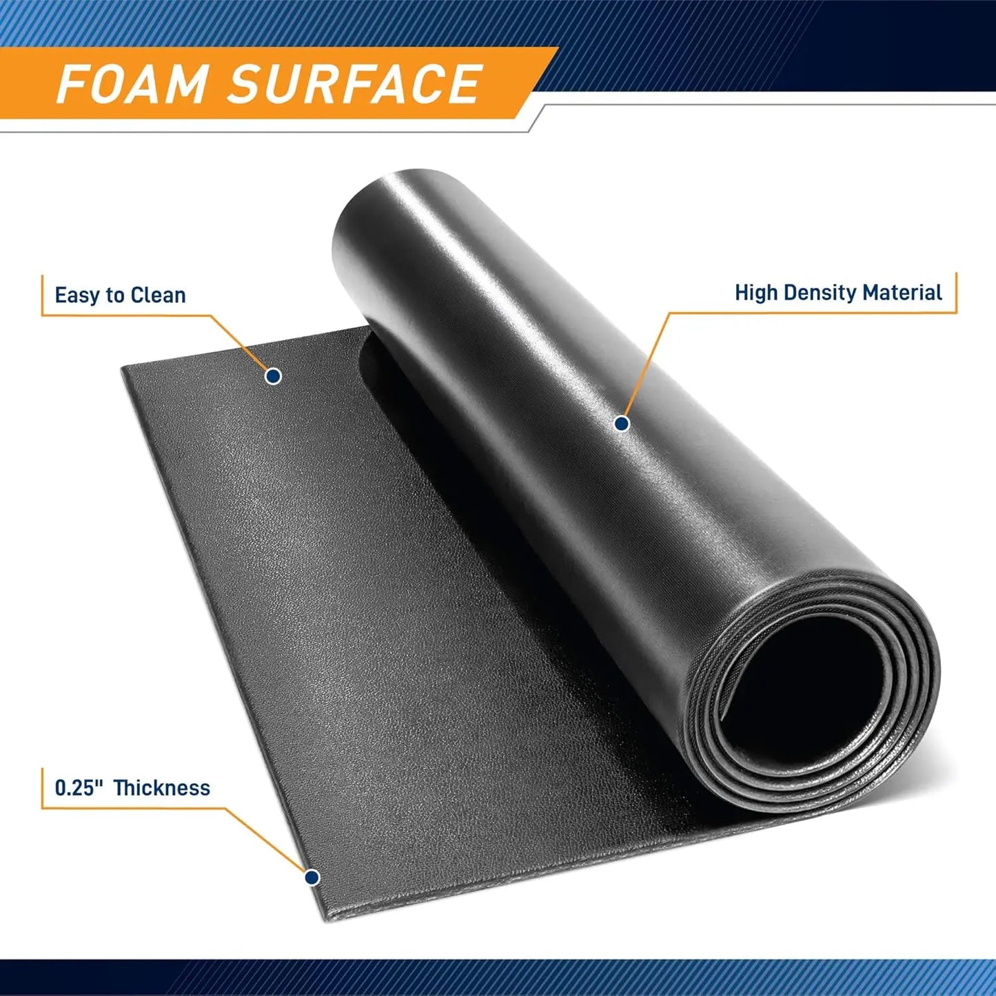 Mat Floor Protector For Treadmills And Exercise Equipment EVA Foam
