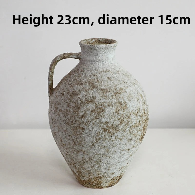 Retro Ceramic Vase Centerpiece for Living Room Decoration