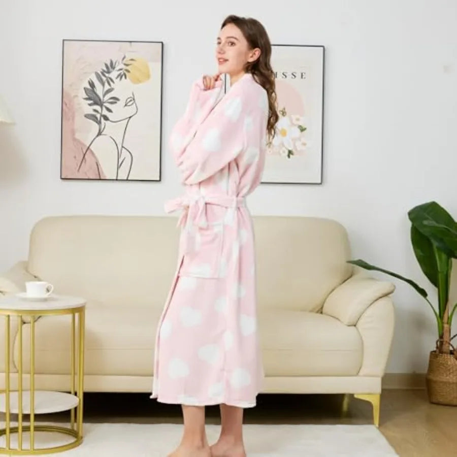 Women's Premium Fleece Bathrobe