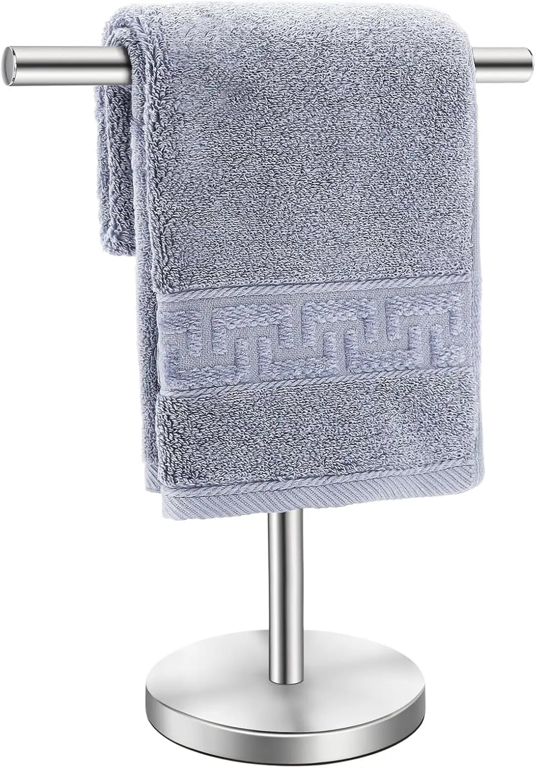 Stainless Steel T-Shape Free Standing Hand Towel Holder