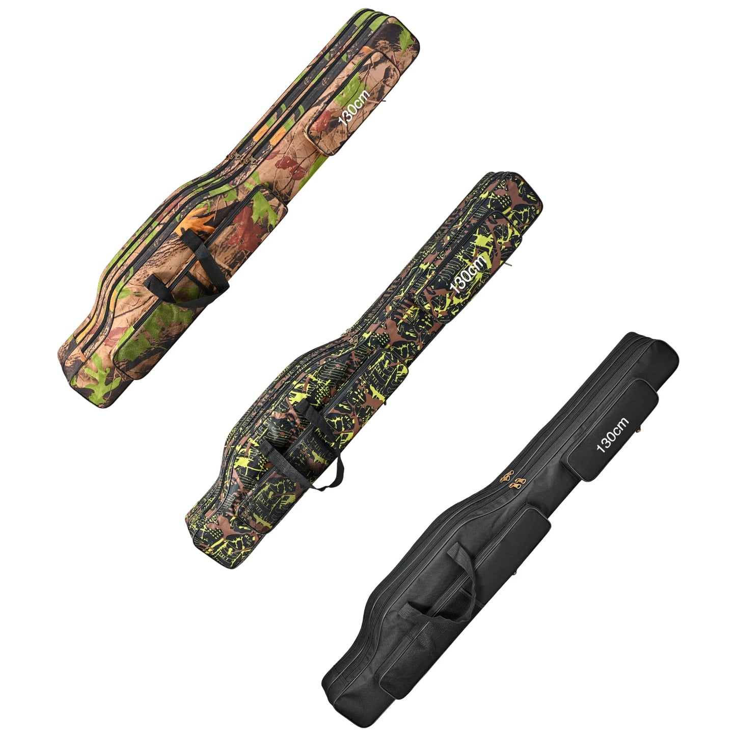 Fish Tackle Rod Holdall Bag Waterproof Fishing Storage Case