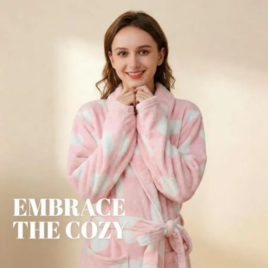 Women's Premium Fleece Bathrobe