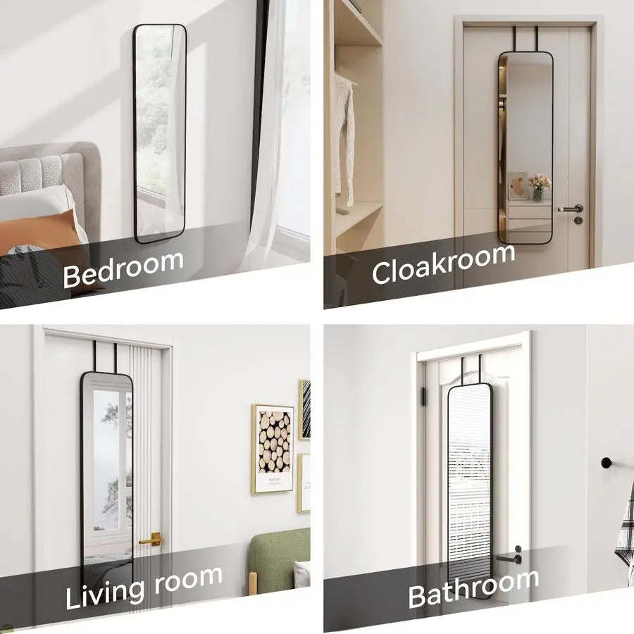 Rectangle Full Body Mirror For Door Hanging And Wall Mounting