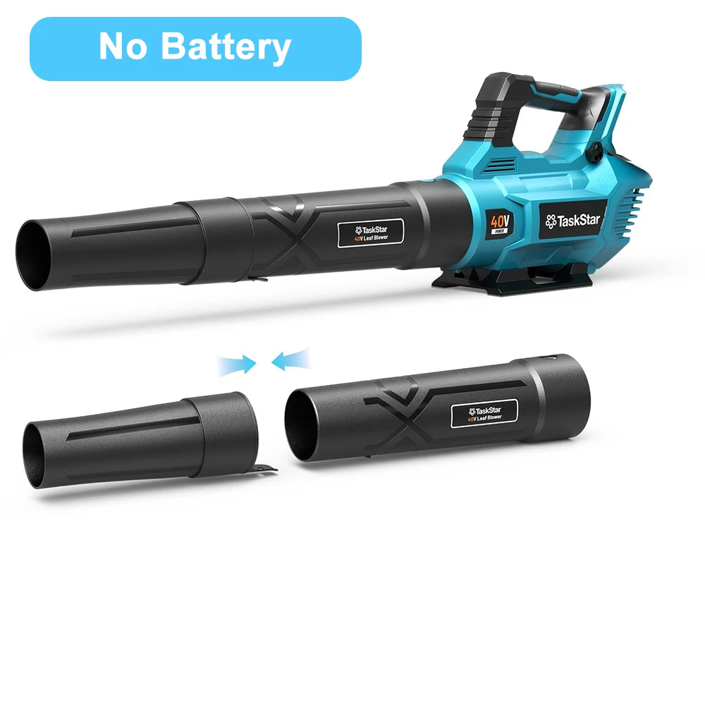 TaskStar 40V Electric Air Blower With Dual 4.0Ah Batteries