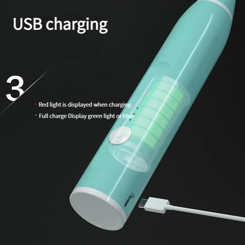 Portable USB Rechargeable Milk Frother Handheld Coffee Blender