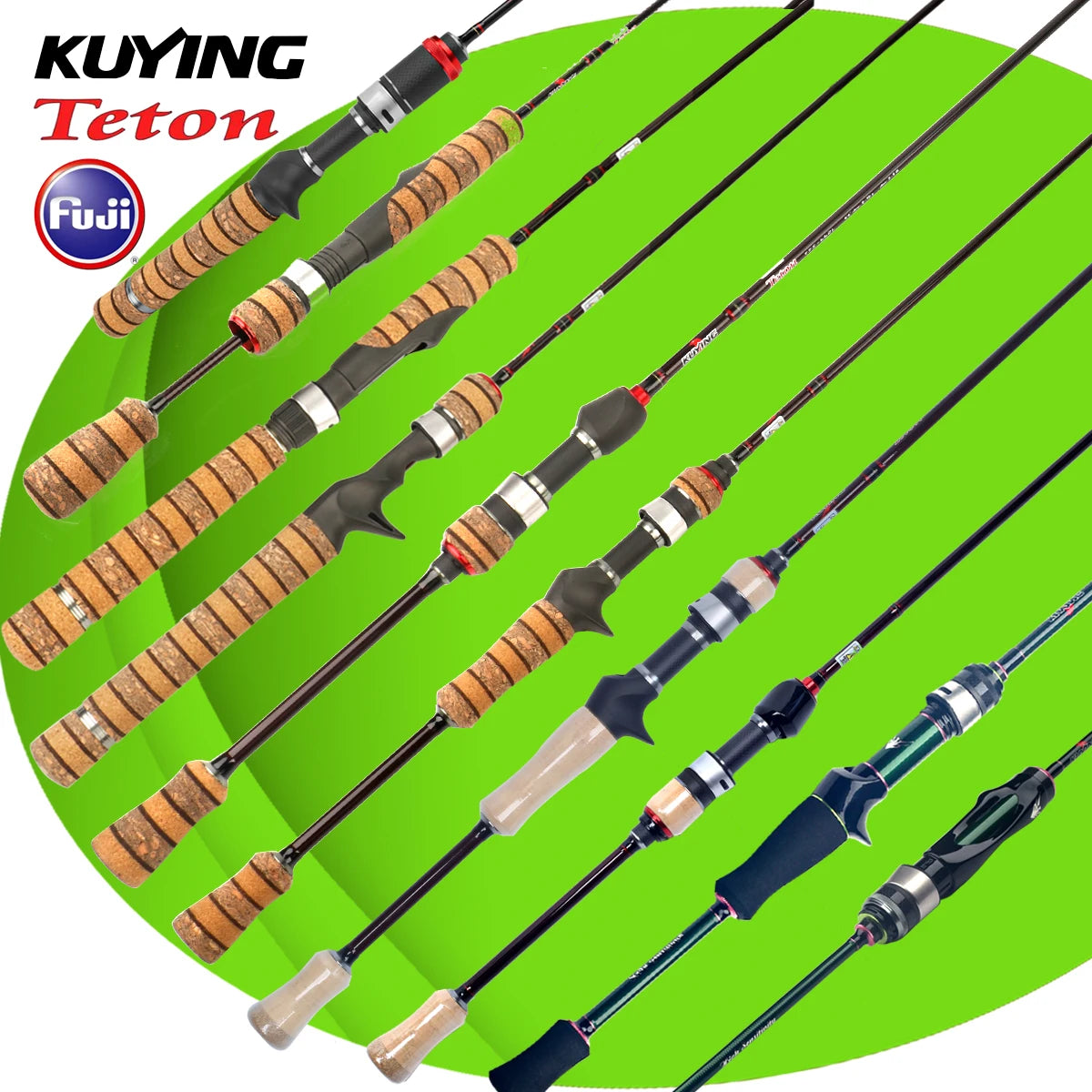 Spinning Casting Rod For Fishing Rods Pole Carbon 0.8-8g 1-8lb Parts Baitcaster