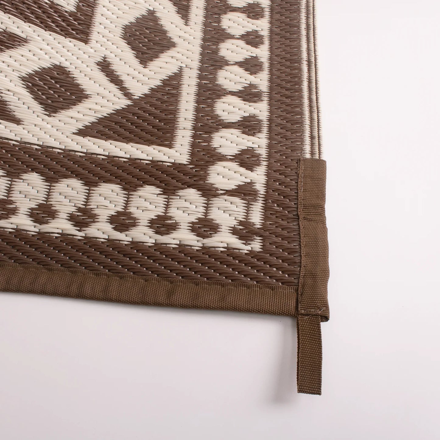 Outdoor Patio Rug Reversible Polypropylene Straw Kilim