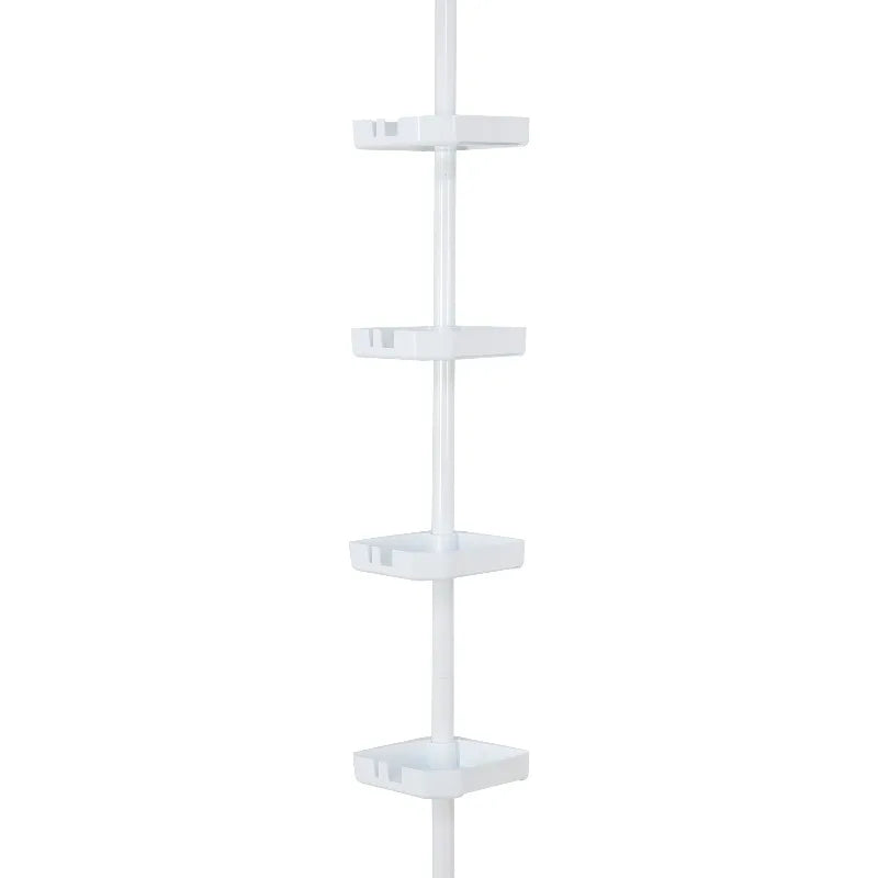4 Tier Corner Shower Organizer Caddy With Tension Mount