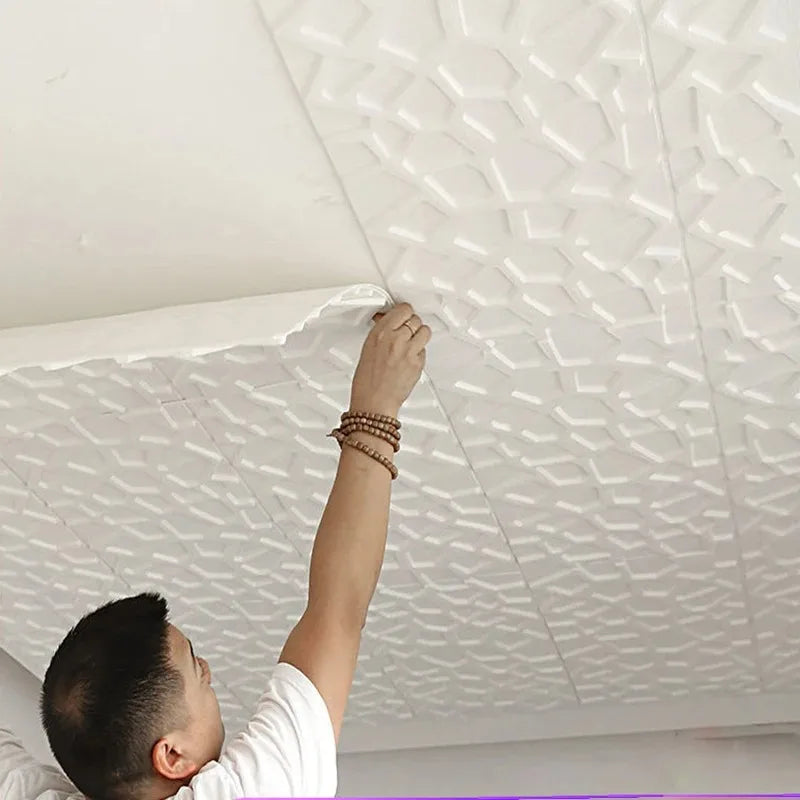 Peel and Stick Foam Wall Stickers Waterproof Anti Collision Decoration