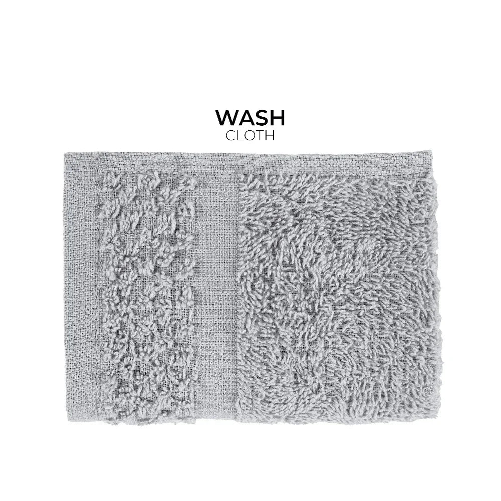 Soft Absorbent Cotton Towel Set Quick Dry Bath Towels Washcloths