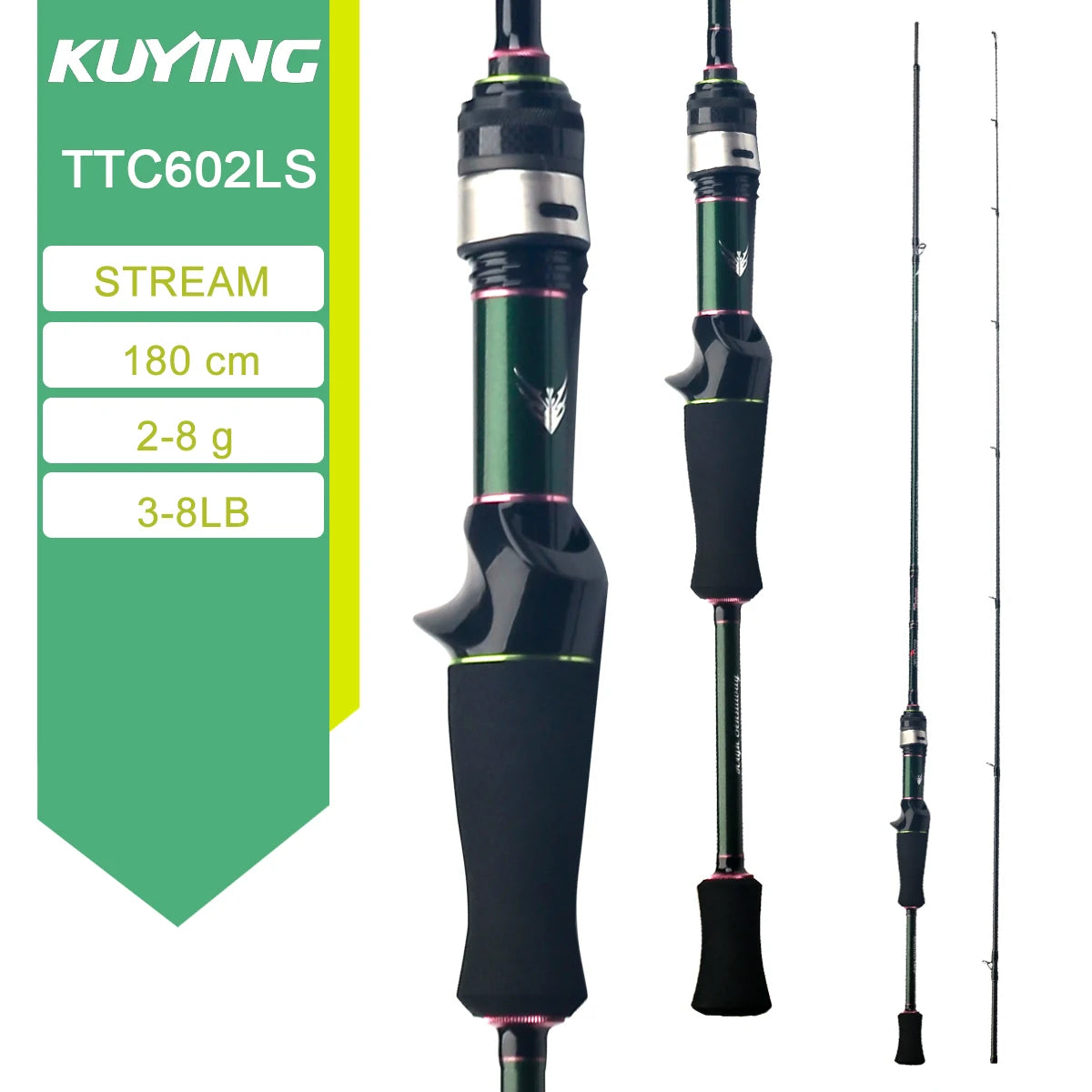 Spinning Casting Rod For Fishing Rods Pole Carbon 0.8-8g 1-8lb Parts Baitcaster