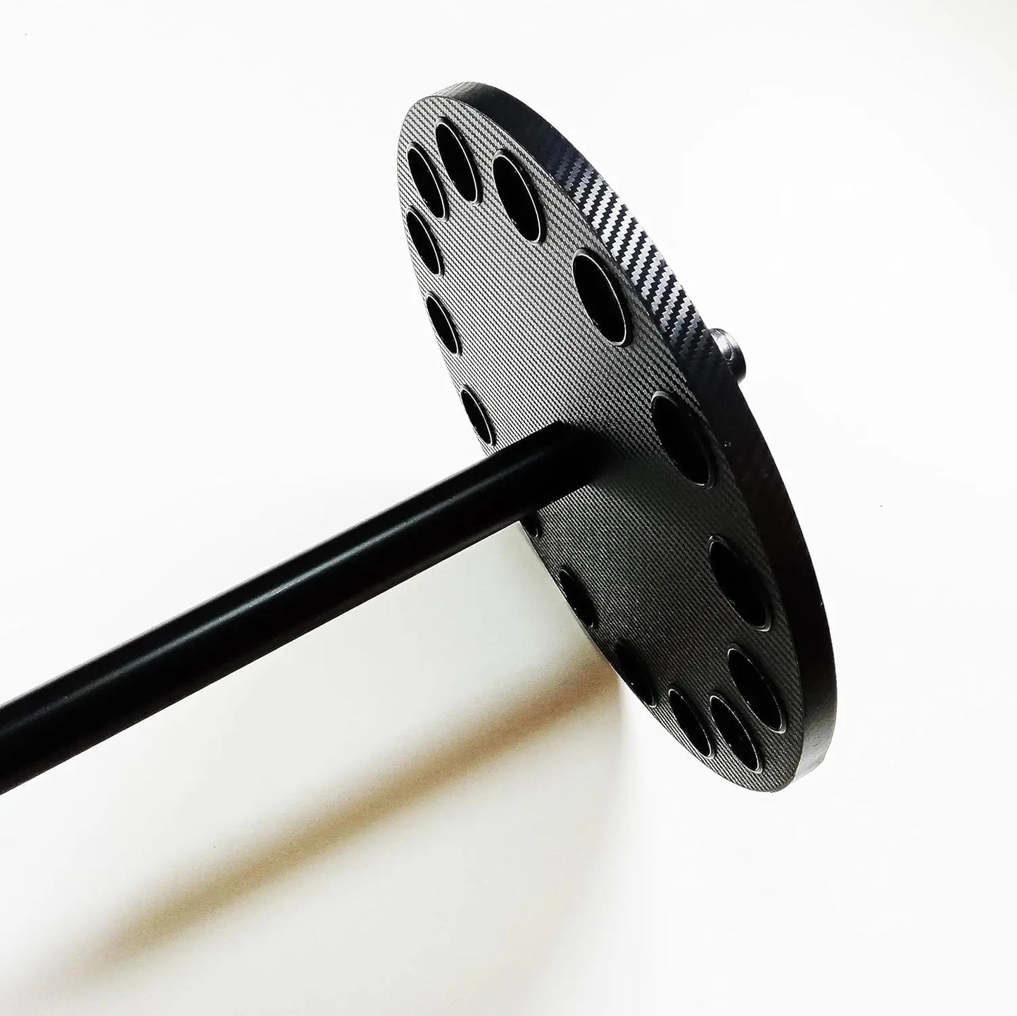Round Fishing Rod Rack Holds 15 Rod and Reel Combos with Space-Saving Design for Garage Storage