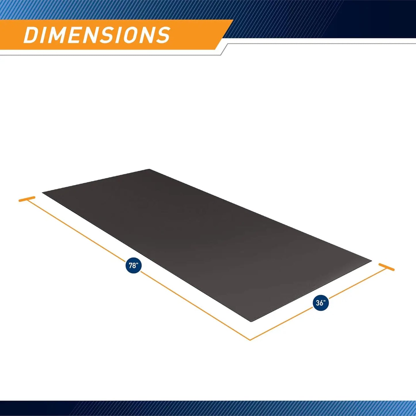 Mat Floor Protector For Treadmills And Exercise Equipment EVA Foam