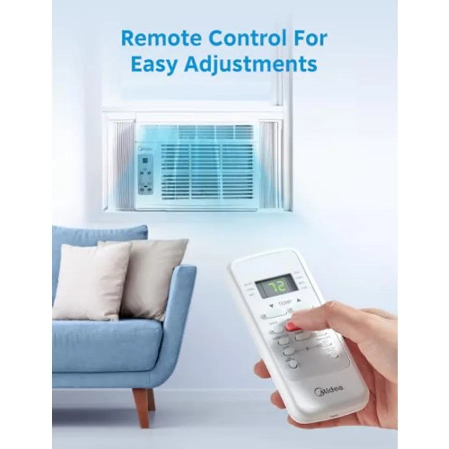 Window AC 5000 BTU Energy Efficient Cools 150 Sq Ft